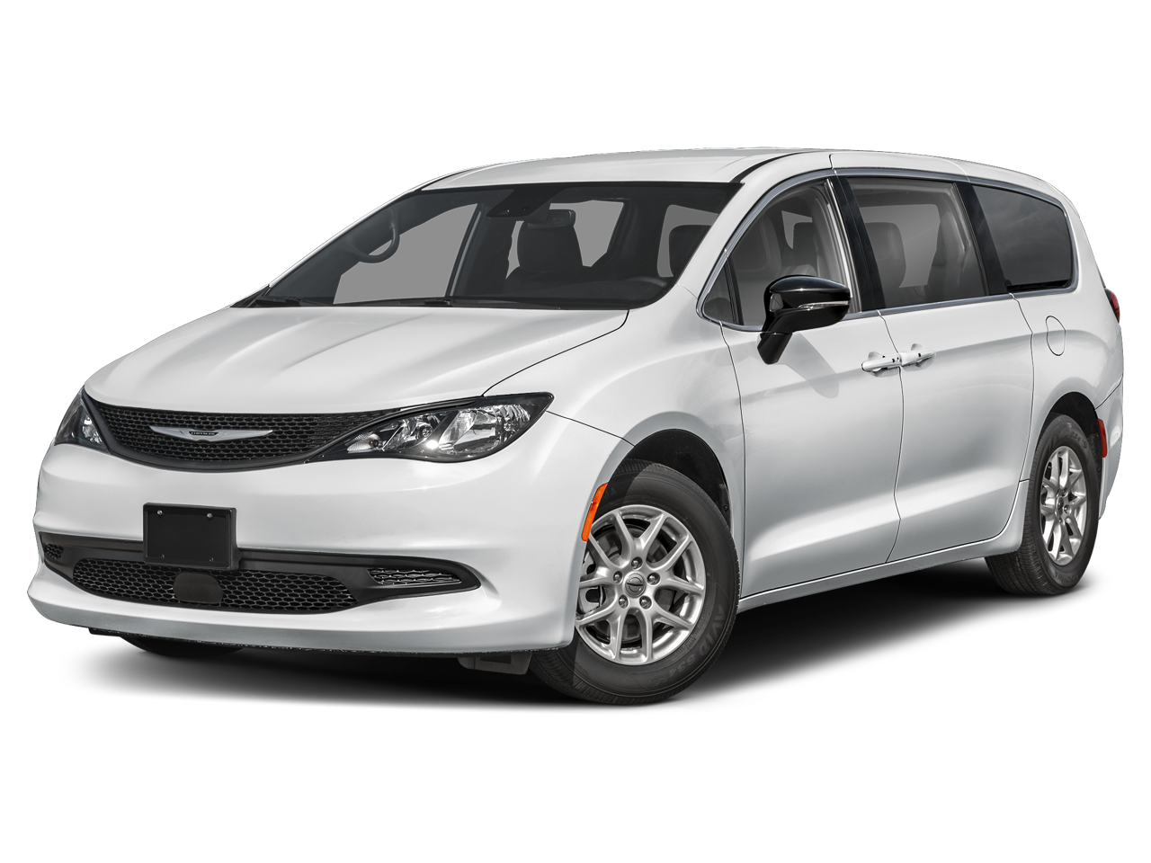 2026 Chrysler Voyager VOYAGER LX in Bright White Clear-Coat Exterior Paint — front three-quarter view